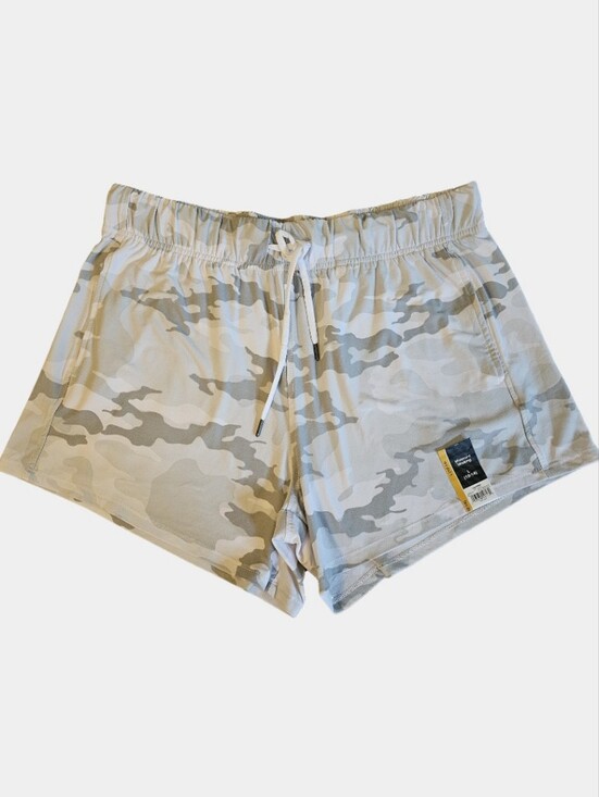 Athletic Works Pants - Athletic Works Gray Camoflage Athletic Shorts Size L NWT